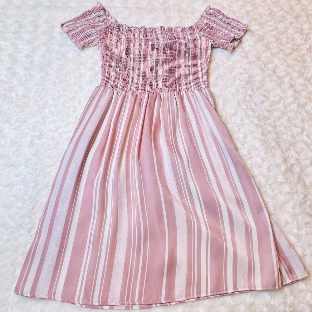 Show Me Your Mumu - Dolly Smocked Dress with pink Stripes - Size Small - Picture 7 of 11